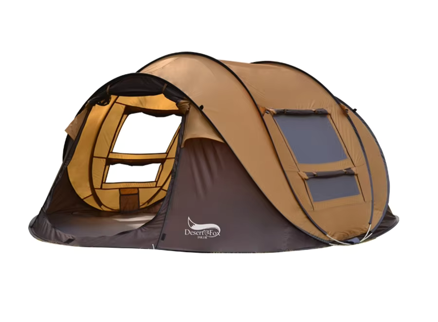 4-Person Outdoor Tent - Automatic Opening Design